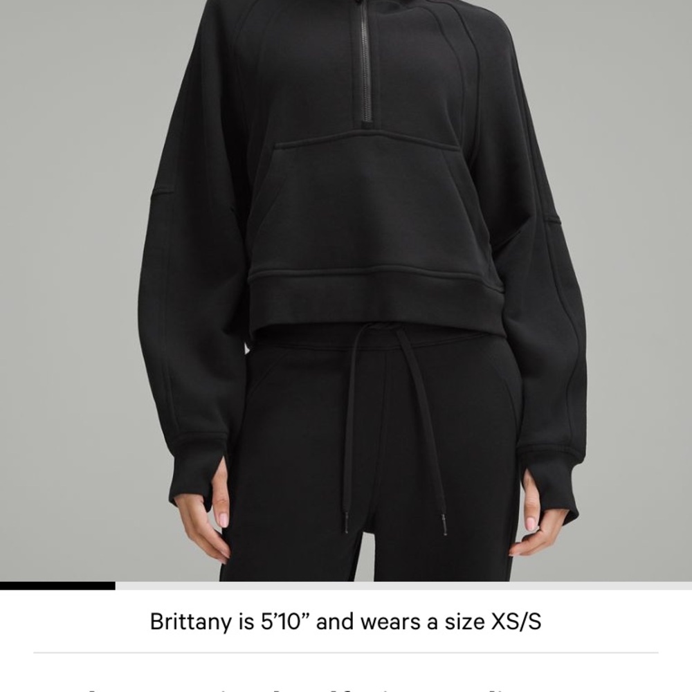 Lululemon Scuba Half Zip